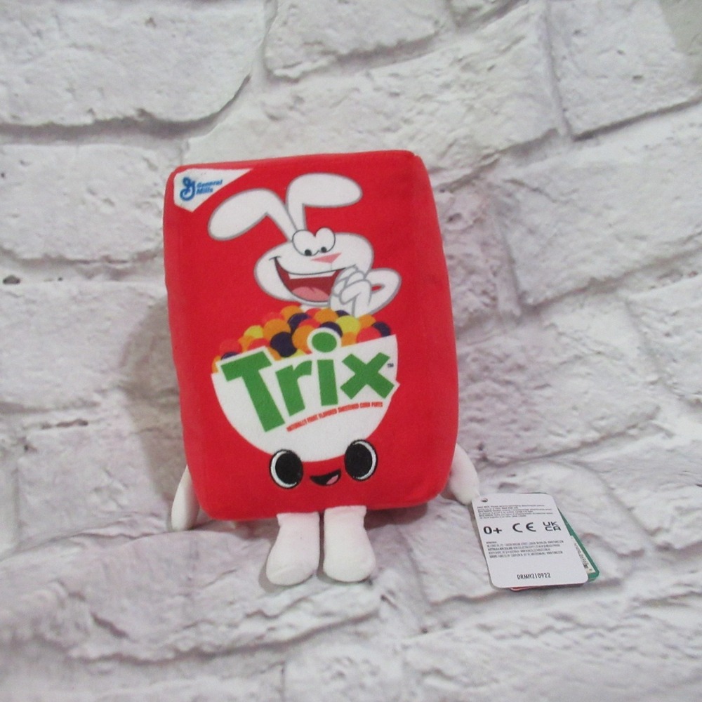 General Mills Trix Cereal Box Plush Funko Pop 9 in tall red box new  tags